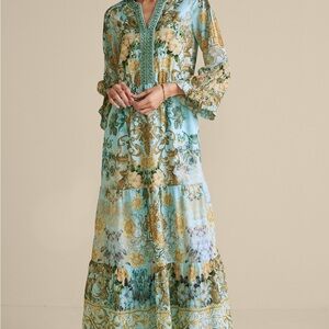 Soft Surroundings Baroque Maxi Dress